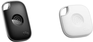 Tile by Life360 Pro (2024) – Leistungsstarkes Bluetooth-Tracker Bundle, Schlüsselfinder und Gegenstandslokalisator für Schlüssel, Taschen und mehr, Schwarz + Weiß