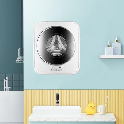 Lavadora de pared, mini lavadora y secadora completamente automática de 3 kg, para apartamentos y espacios pequeños, mini secadora, mini secadora de ropa