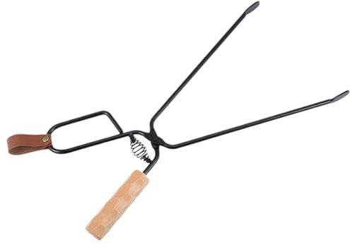 Kaminholzwerkzeug | Kaminzange | Feuerstelle Holzgreifer |