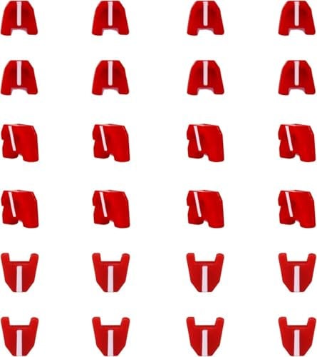 YETTAT 42-38-0017 No-Mar Pad Kit for Milwaukee M18 2746-20 Nailer Tip, 18Aa Nailer for Milwaukee Nailers Bit, 24 Piece Set