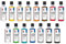 Marabu Window Color fun & fancy, Set mit 15 x 80 ml, Fensterfarbe auf Wasserbasis, ablösbar auf glatten Flächen wie Glas, Spiegel, Fliesen und Folie