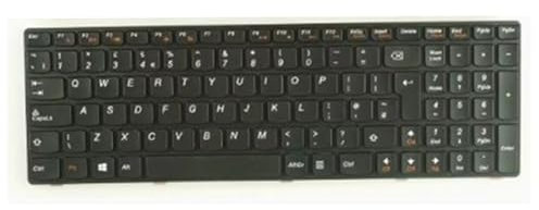 fqparts Tastiera del Computer Portatile per for Lenovo for B580 B580G B590 Nero UK Edition