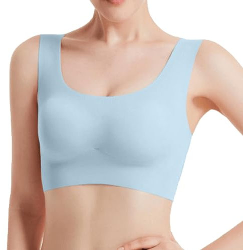 Uwdiohq Vente Flash du Jour Solde Soutien Gorge sans Armature Invisible Bretelle Large Lot Femme Brassiere Microfibre Bonnet G Enceinte Grossesse Gorges sous Vetement Chair Ensemble 105D Brassière