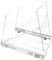 Luxshiny Adjustable Pull Out Slider Shelf for Under Sink Trash Can Slide Out Organizer for Kitchen Waste Bin Easy Installation and Design for Cabinet Storage