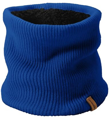 ACUSHLA Winter Halsschlauch Herren Ski, Halswärmer Halstuch Männer Gesichtsschal Damen, Fleece Schal Schlauchtuch für Herren Gamaschenmaske, Winddichte Kreisschlaufenschals (Blau)