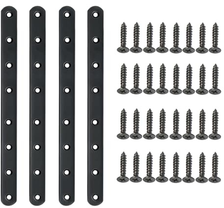 Mooche 4PCS Connecting Plates Straight Repair Brace, 29.2CM