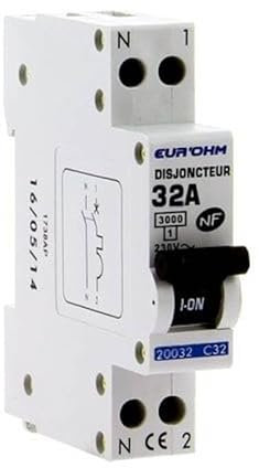 Disjoncteur 1P+N - 32A