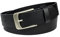 Vascavi Ledergürtel echt Leder Gürtel, Jeansgürtel, 3,5 cm breit und 0.3 cm stark, Made in Germany, Anzugsgürtel, Hüftgürtel, Herrengürtel, Damengürtel, Rindleder (100 cm Gesamtlänge 115 cm)