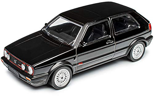 Norev Volkwagen Golf II GTI G60 Schwarz 1983-1992 1/43 Modell Auto mit individiuellem Wunschkennzeichen