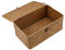 Esoes Aufbewahrungskorb aus geflochtenem Rattan, Aufbewahrungsbox mit Deckel, Seegras, Wäschekörbe, Make-up-Organizer für Badezimmer, Wohnzimmer, Küche