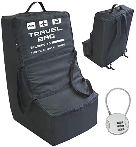 Premium Qualität Kindersitz Transporttasche Größe zu 80x45x45 cm Reisetasche Rucksack perfekt am Flughafen [085]