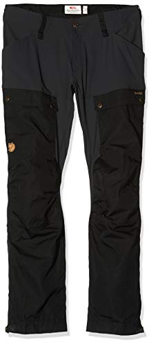 FJALLRAVEN Women's Keb Trousers W Trouser, Black, 9-Aug UK