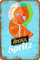 Aperol Spritz Vintage-Blechschild Kunst-Eisenmalerei rostiges Poster Dekoration Aluminiumschild für Hotel, Café, Schule, Büro, Garage