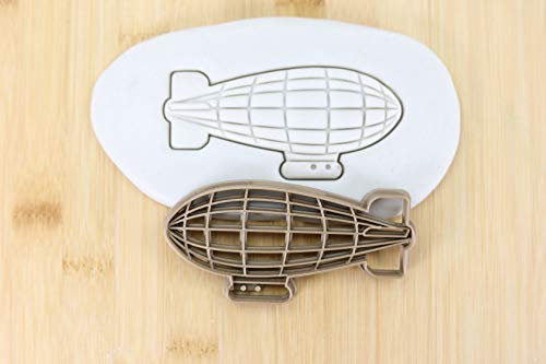 Cookie Cutter Fondant Keksstempel/Ausstechform Keksausstecher Plätzchen Zeppelin ca. 8cm