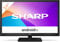 SHARP 24BI2KA 24-Inch HD Ready Android TV™ in Black with Active Motion 400, Chromecast, Google Assistant, Freeview Play, DTS Virtual:X, Pre-Installed Apps, 2x HDMI & 2x USB