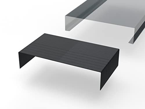 Alu-Mauerabdeckung Komplettsystem - Stoßblech - Größe: XL, Farbe: Anthrazit RAL 7016