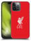 Head Case Designs Officially Licensed Liverpool Football Club White Logo In Red Liver Bird Hard Back Case Compatible With Apple iPhone 14 Pro Max