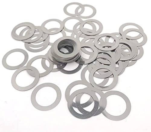 ZEONIK Unterlegscheiben 10 M9 M10 M12 M13 M14 M15 M16 M17 M18 M20 M22 M25 M30 M35 M40 Einstellbare ultradünne Unterlegscheibe aus Edelstahl, breitere Unterlegscheibe Beilagscheiben