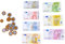 Dohe Educa - Pièces et billets Euro pour enfants (de 1 cent à 500 €) - Jeu éducatif avec faux argent - Matériel scolaire et éducatif