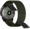 YOOSIDE 26mm Loop Nylon Armband für Garmin Fenix 8 51mm / epix Pro 51mm / Fenix 7X / 6X /5X, Ultraleichtes Schnell Trocknen Schleife Waschbar Uhrenarmband für Enduro/Instinct 3 50mm / 2X (Moosgrün)