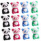 16 Stück Niedliche Panda Radiergummi Kinder Cartoon Radiergummi Gummi Geschenk Für Schule, Malerei Und Raumdekoration, 3 X 2,5 X 2,5 Cm, Farben Zufällig