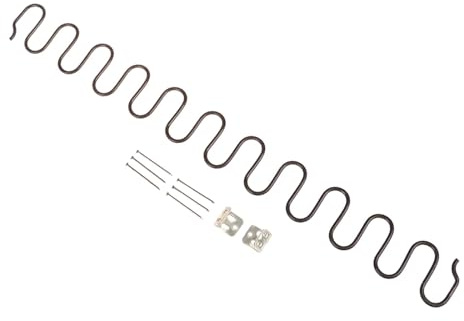 Federsatz für Sofas Und Stühle, Zickzack Feder, Ersatzteile, Stützfeder für Polsterung, DIY für Sofas, Möbelreparatur, Länge 50cm