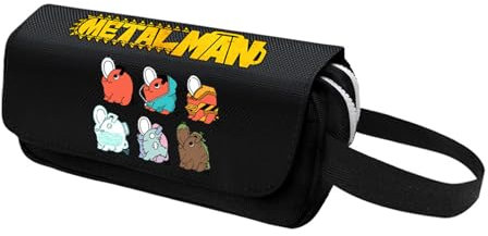 xhomeshop Chainsaw Man Pencil Case Anime Printed Pencil Case Large Capacity Stationery Case Coin Purse Zipper Student Storage Pencil Case ...