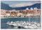 Split Panorama Design 2 Kühlschrankmagnet