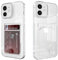Cesryorsis für iPhone 12 hülle mit kartenfach, Durchsichtig TPU Handyhülle, Ultra Dünn, Soft, Stoßfest Schutzhülle，Bumper Cover for iPhone 12