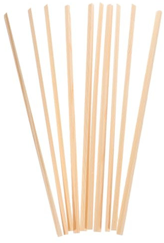 TOPPERFUN Set 10 Pezzi Modanature Decorative in Legno Per Finestre Strisce Di Finiture in Legno Per Zanzariere Cornice Della Finestra Per Decorazione Interna Ed Esterna