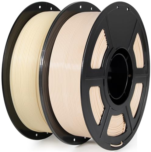 IEMAI PETG Filament 1.75mm 2Kg, Beige/Hautfarbe PETG 3D Drucker Filament, Kompatibel mit Bambu Lab, AMS, AMSLite, Maßgenauigkeit +/-0.02mm