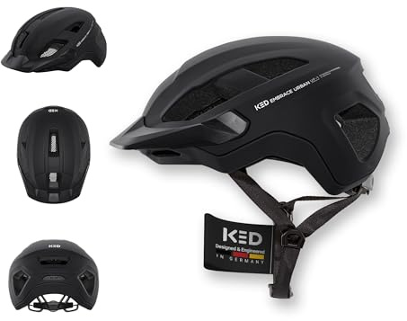 KED Embrace Urban UF-1 Unisex Fahrradhelm – Stylischer Urban Helm Mit In-Mold Technologie Für Alltag, Pendeln Und Freizeit