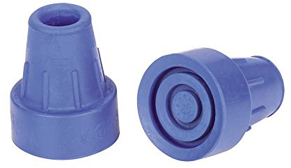 1x Behrend Krückenkapsel, Krückengummi, Stockkapsel, Gummikapsel, für 16 mm, blau