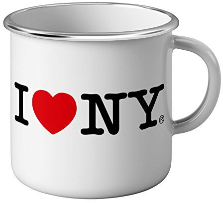 Fabulous Mug Emaillé Métal I Love New York