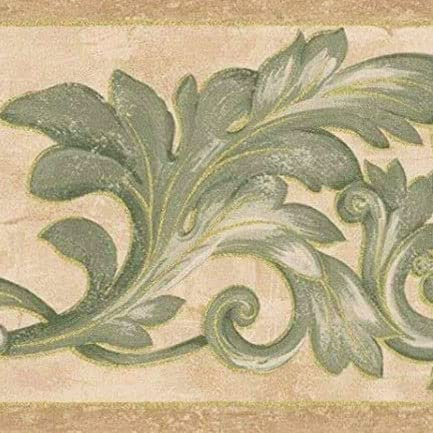 29423 Damask Wallpaper Border 7 x 15'