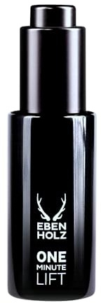 EBENHOLZ skincare ONE MINUTE LIFT Gesichtsserum für Männer, 30 ml | Sofort straffend, Mit Hyaluron, Mit Aloe Vera, Glättet Linien sofort, Intensives Lifting