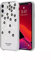 kate spade new york Protective Hardshell Case for iPhone 12 Mini - Scattered Flowers Black/White/Gold Gems/Clear/White Bumper