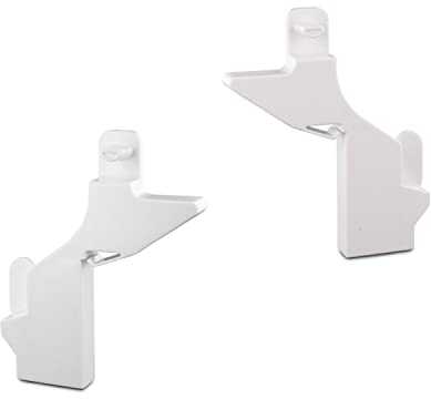 DL-pro Halter für Gefrierfach für Bosch Siemens Halterung für Gefrierfachklappe Klappe Gefrierfachklappenhalter für GSD GSN GS5 GS7 GSNF Gefrierschrank Kühlschrank (rechts + links)
