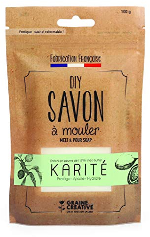 Graine Créative DIY Gießseife - Shea Butter 100 g