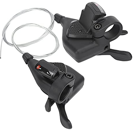 Keenso 3 x 8 Gänge, MTB, Bremshebel, Schalthebel, zusammenklappbar, für Fahrrad, Schaltknauf, Fahrradteile, Fahrräder und Ersatzteile
