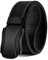 KEMISANT Taktischer Gürtel, Gürtel Herren Militär Wandern Arbeitsgürtel Koppelgürtel 38mm,Schnellverschluss Metallschnalle(Schwarz-135cm/42-46 taille verstellbar)