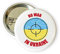 stika.co Anstecker mit Aufschrift No War in Ukraine, 38 mm, Anstecknadel für die Brust, Metall