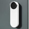 PUUUCI Silicone Case for Google Nest Hello Doorbell (Wired, 2nd Gen) 2022 Cover - Weatherproof Protective Silicone Doorbell Skin Case (White)