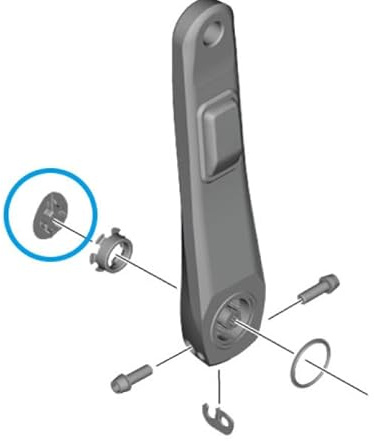 SHIMANO Capuchon extérieur FC-R9200-P