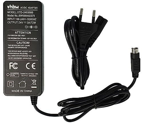 vhbw Netzteil Ersatz für Epson DA-36E24 | DA36E24, PS-170, PS-180, PS170, PS180 für Drucker, Bondrucker - 230 cm