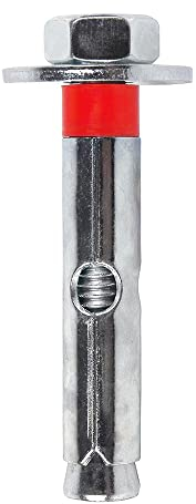 DOJA Industrial | BULLONI ESPANSIONE | 10-14 Pezzi | Tasselli Muro | Acciaio Galvanizzato | Tassello Ancorante | Viti Tasselli Espansione | Usi: Cemento Armato, Calcestruzzo, Pietra, Mattoni