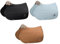 Eskadron Platinum Schabracke Satin Cloud mit edle Lurex - Biese Form Pony-Dressur, Farbe Cognac