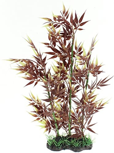 XYZOOM Décor de Plante en Bambou d'eau Artificielle d'aquarium en Plastique(de483 7ab6b 39e7f 7eb4b 392f3 96e14