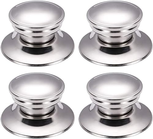 perilla de la tapa de la olla, manijas de la tapa de la olla, Mango de repuesto for tapa de olla, perilla universal for tapa de olla, perillas for tapas de cacerola de acero inoxidable, Cookwar, peril