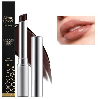 Honey Lipstick - Hydrating Black Tinted Lip Balm for Women, Long-Lasting Moisturizing Lip Care with Natural Nourish, Deep Black Cherry Shade for Daily Makeup & Dry Lips Treatment